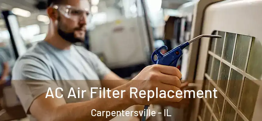  AC Air Filter Replacement Carpentersville - IL